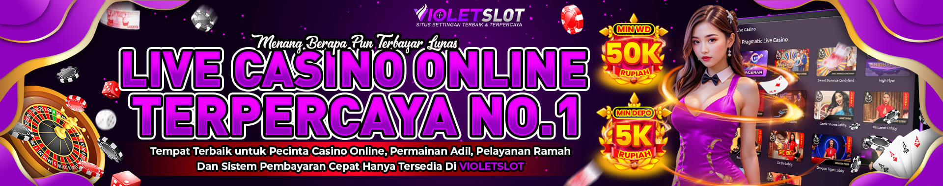 Situs Judi Bola Odds Tinggi Hanya di violetslot